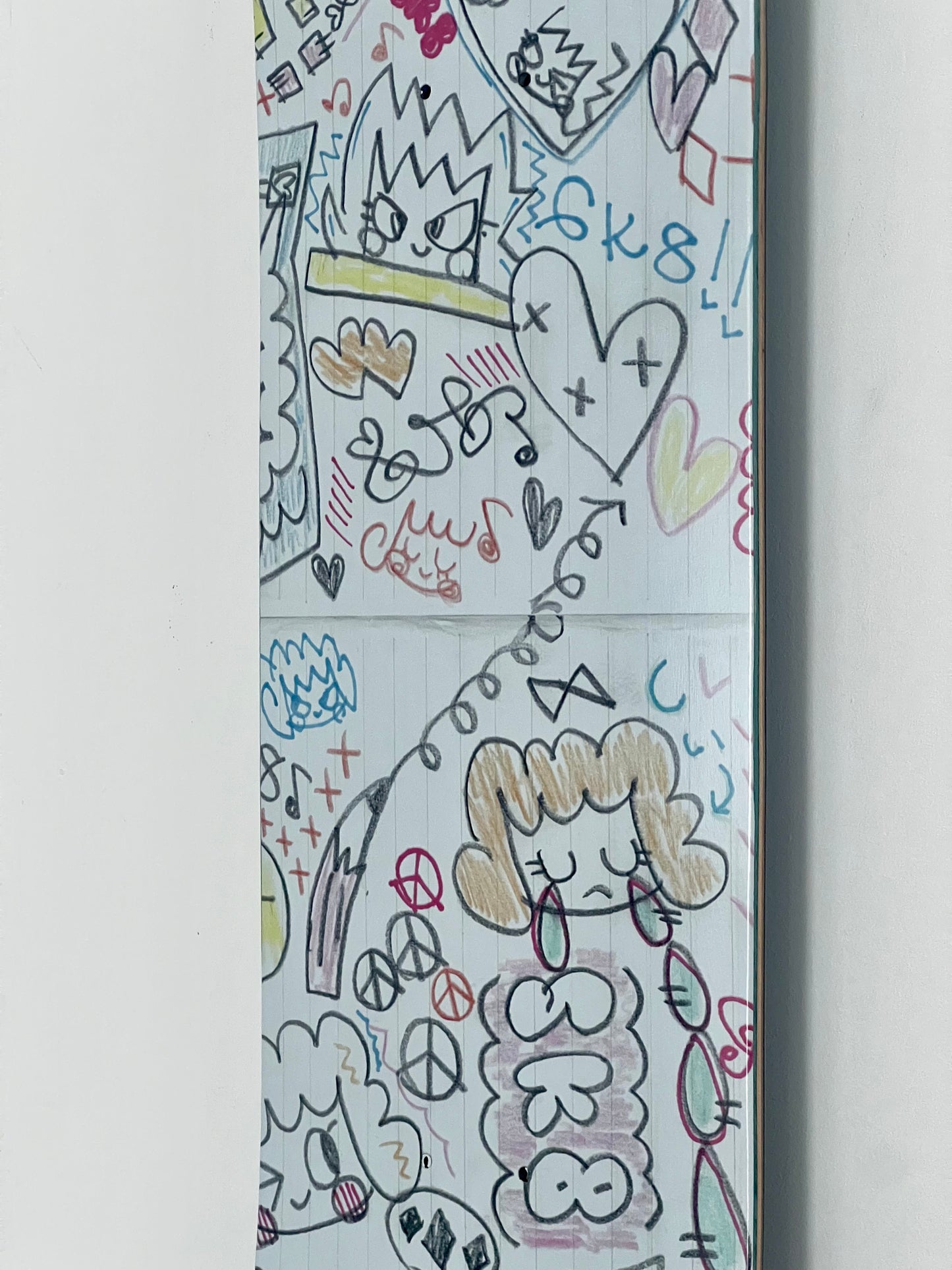 .SHEA - ensemble avec skateboard + goodies