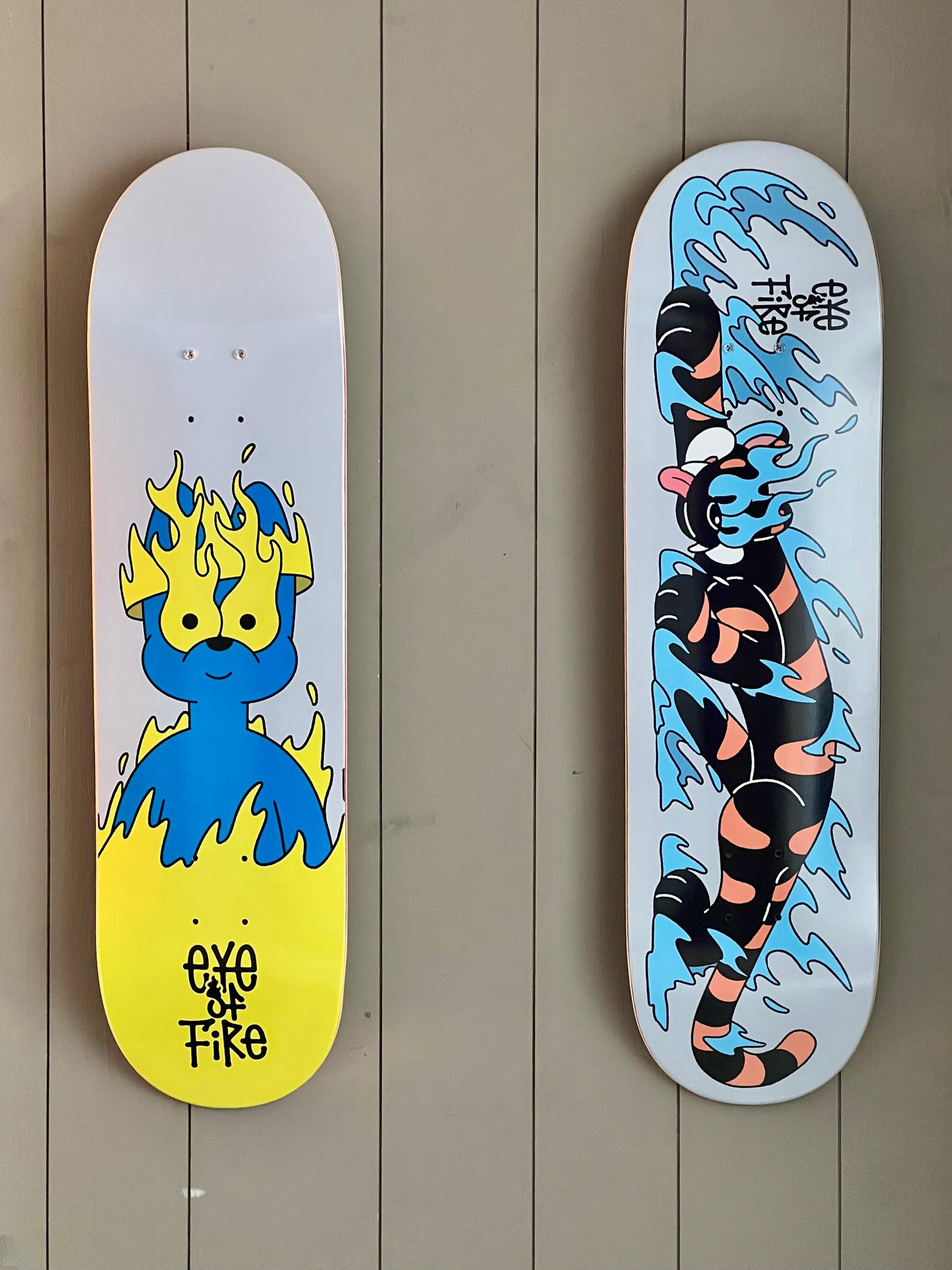 Eye of fire - Set - 2 skateboards