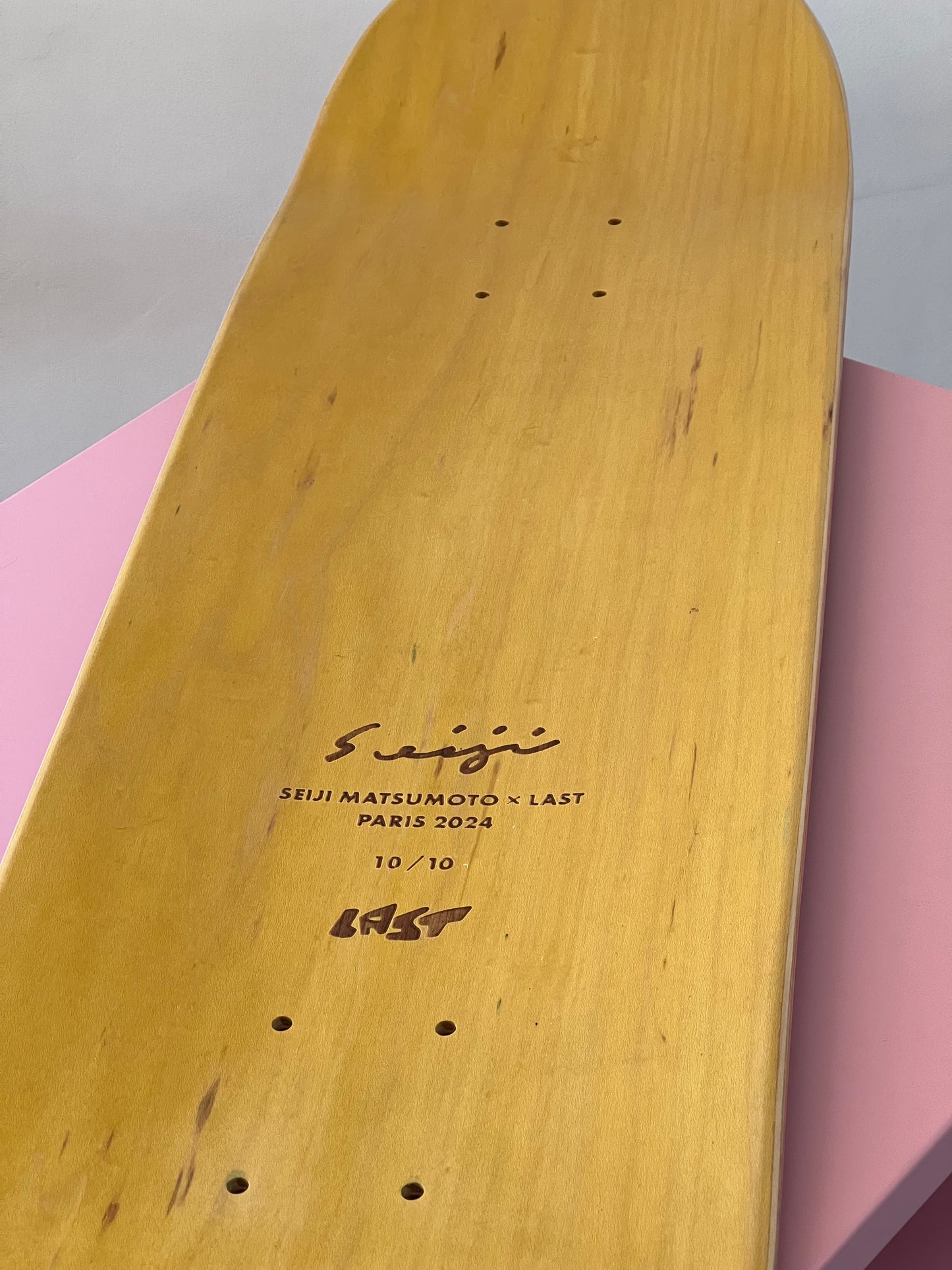 Seiji Matsumoto - Paris - 1 skateboard