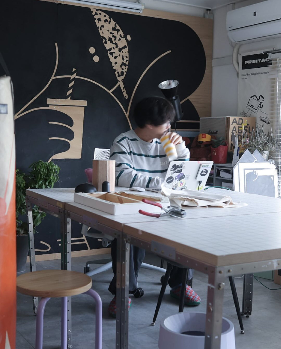 .ÉMU スケートボード + コーヒーシュプリーム マグカップ