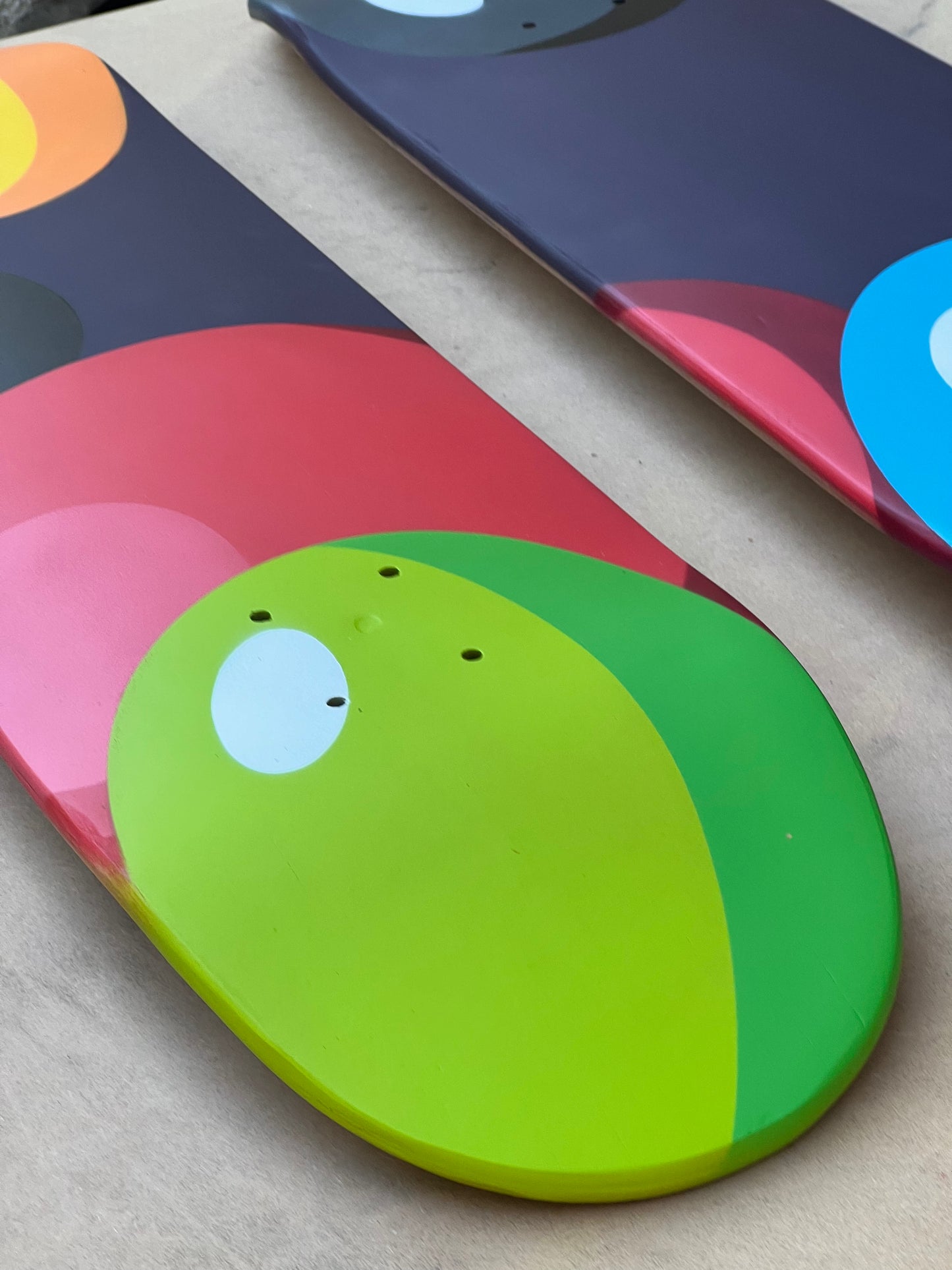 GUM Dragubis custom hand painted quadriptych