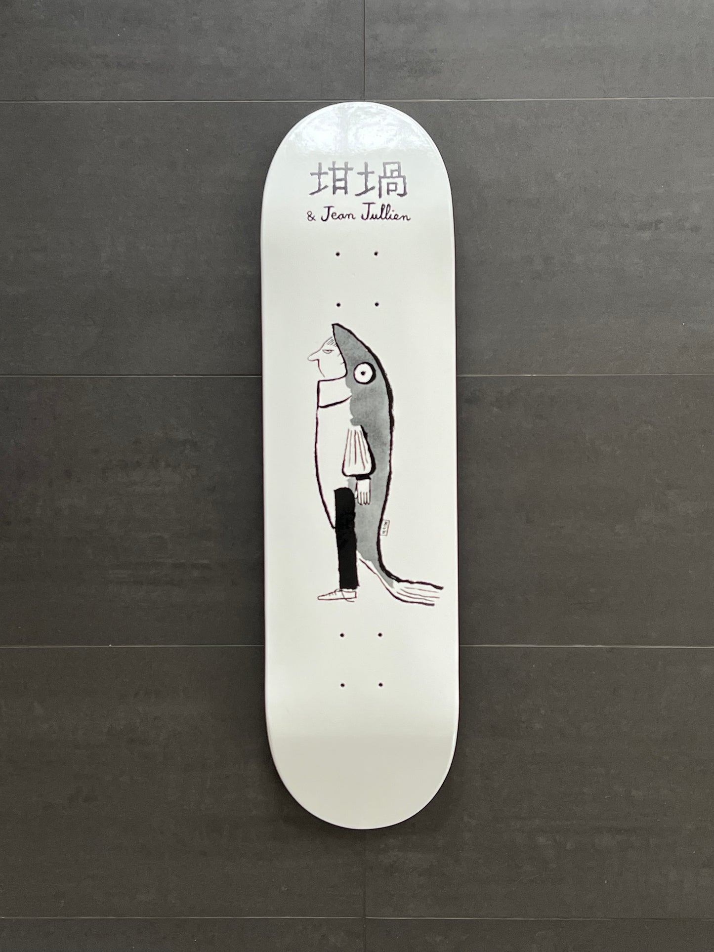 Jean Jullien « Rutsubo Tyo »skateboard