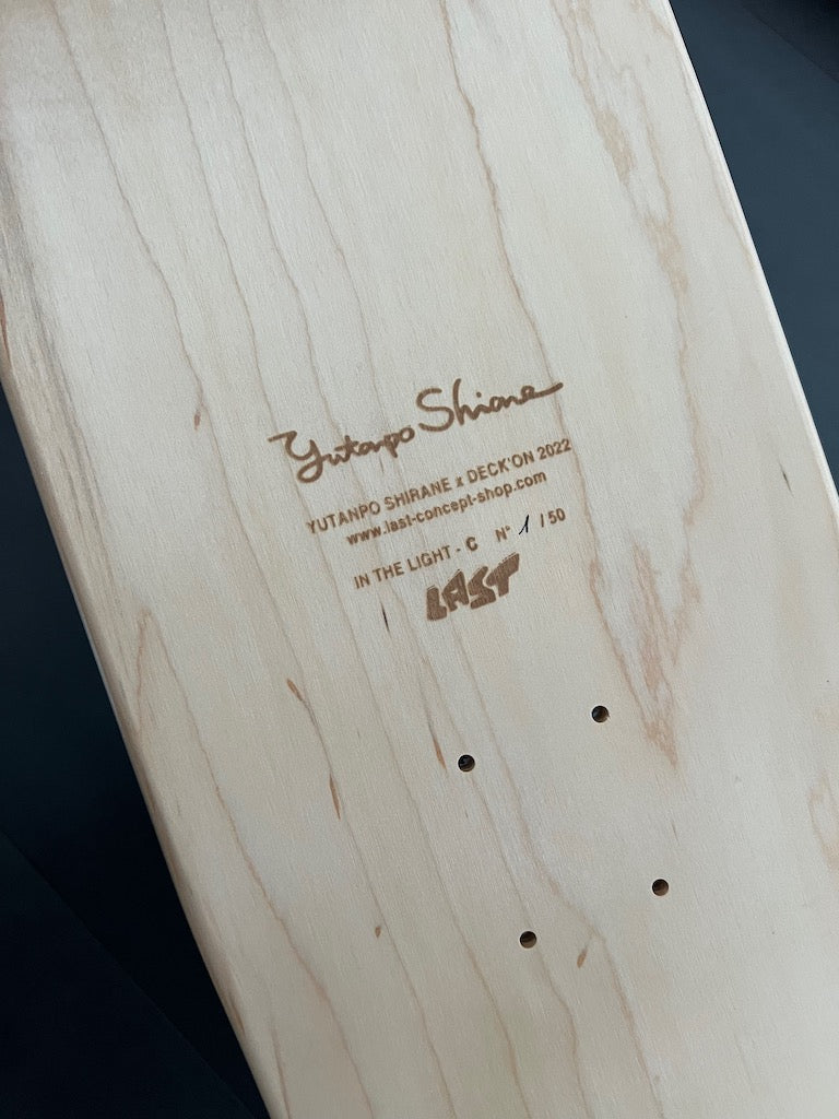 YUTANPO SHIRANE 「光の中で」 - Deck'On セット - スケートボード 3 台 Yuroom 