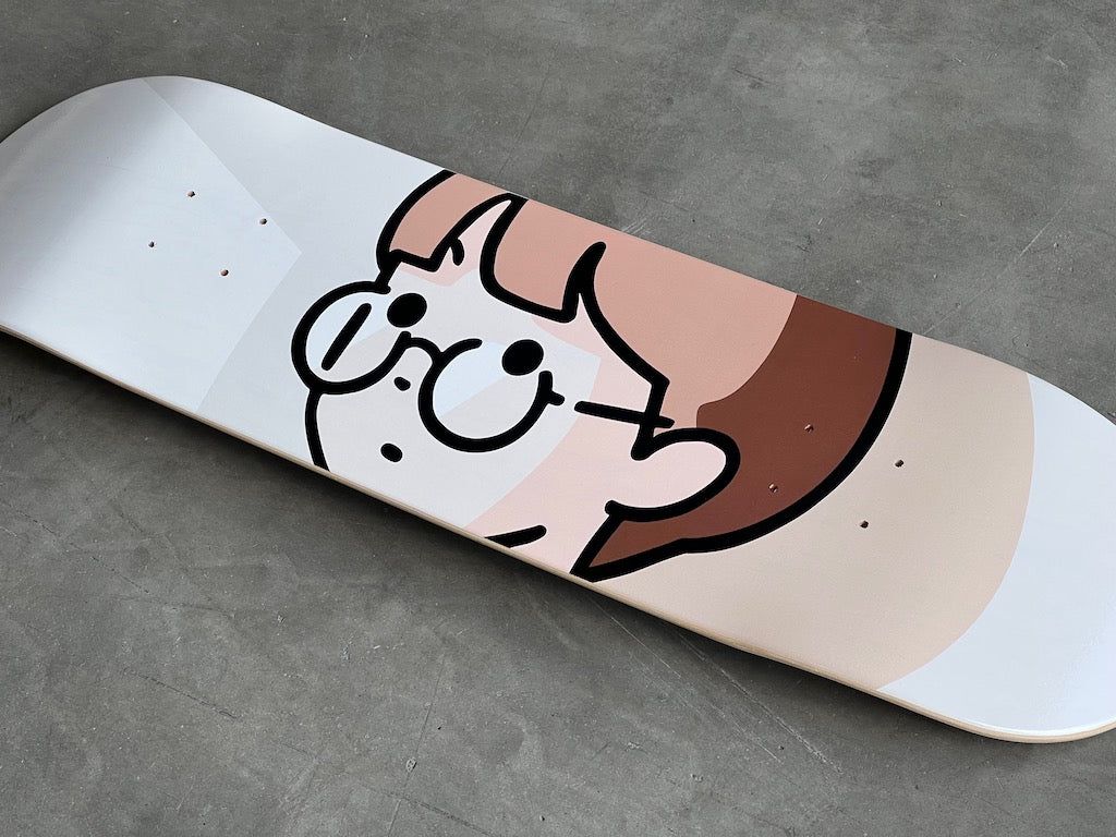 YUTANPO SHIRANE "Dans la lumière C" - Deck'On - 1 skateboard Yuroom 