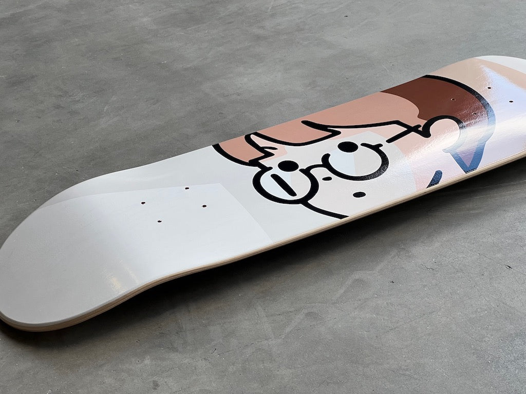 YUTANPO SHIRANE "Dans la lumière C" - Deck'On - 1 skateboard Yuroom 
