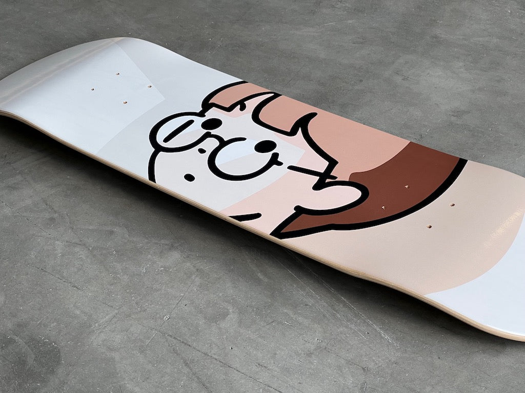 YUTANPO SHIRANE "Dans la lumière C" - Deck'On - 1 skateboard Yuroom 