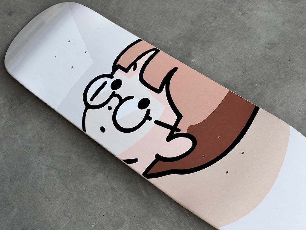 YUTANPO SHIRANE "Dans la lumière C" - Deck'On - 1 skateboard Yuroom 