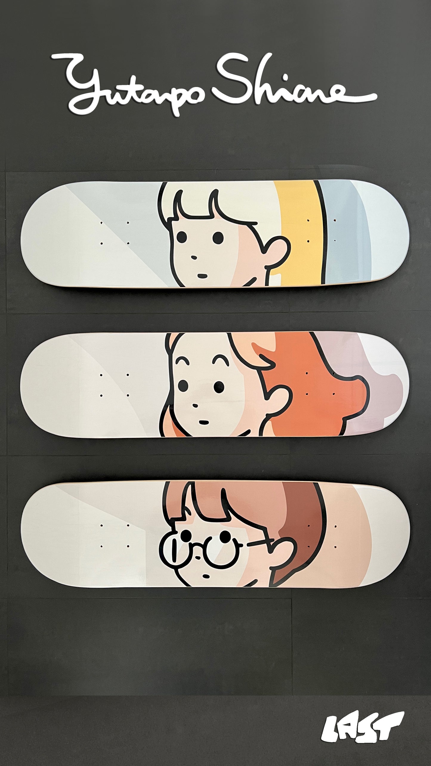 YUTANPO SHIRANE 「光の中で」 - Deck'On セット - スケートボード 3 台 Yuroom 