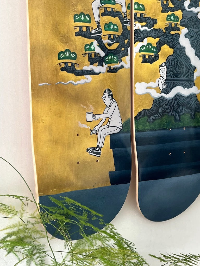 ESOW「盆栽」 - Deck'On セット - スケートボード 3 台