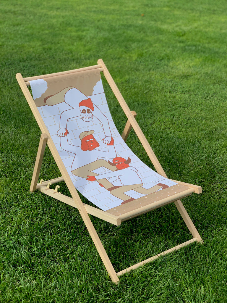 ジュン・オソン - 壁を登る - ラウンジチェア