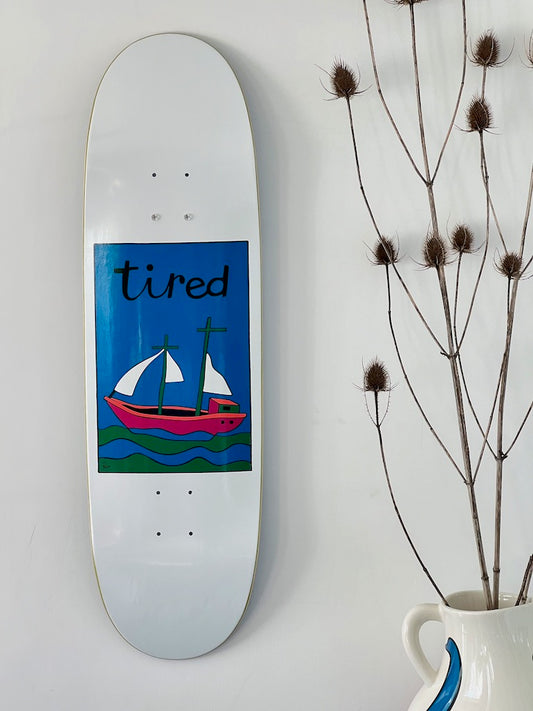 Parra - Le bateau a navigué - Planche à roulettes fatiguée