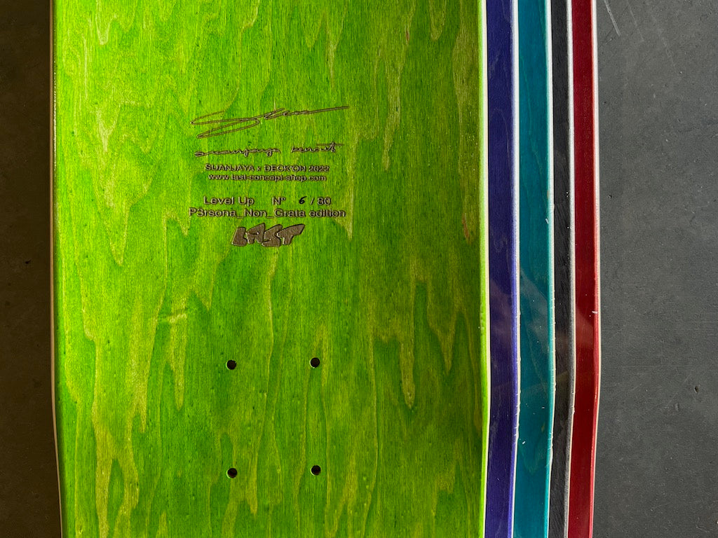 SUANJAYA KENCUT "Level Up" - Deck'On - 1 skateboard